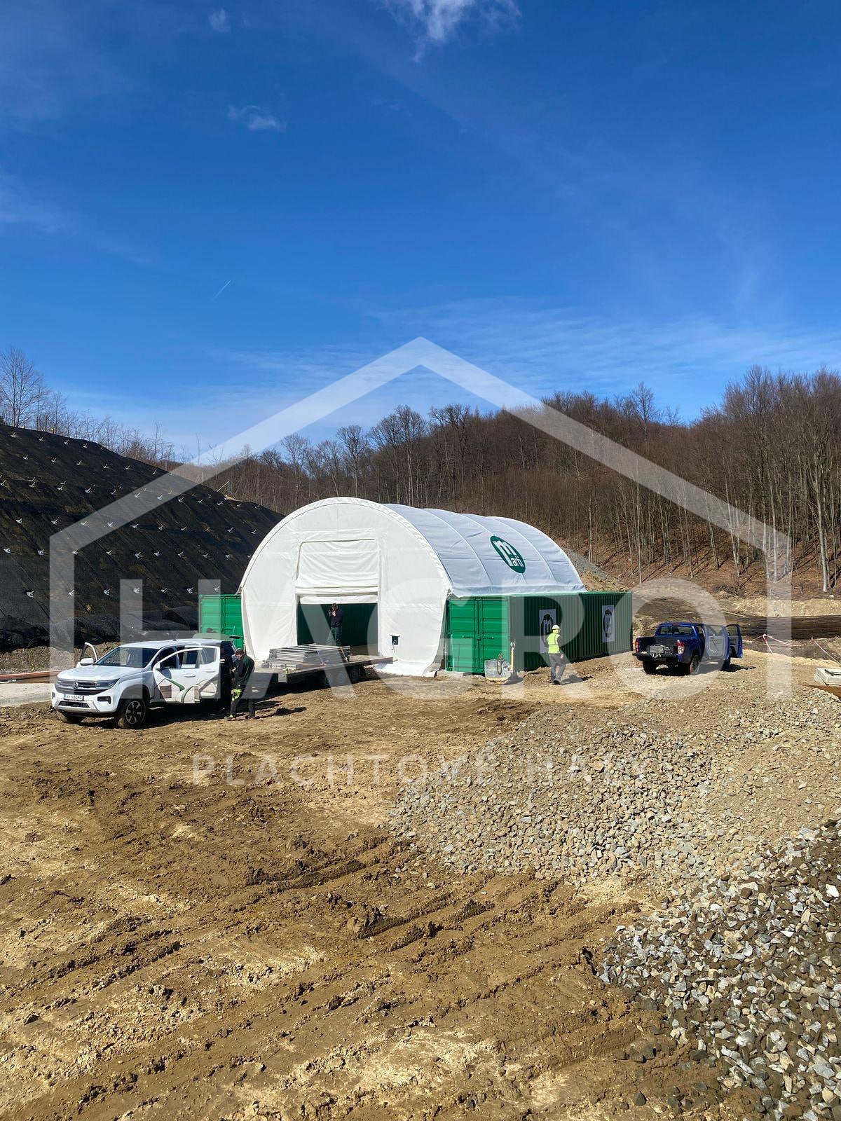 Shipping container shelter 18.35m x 12m x 6m - Image 7