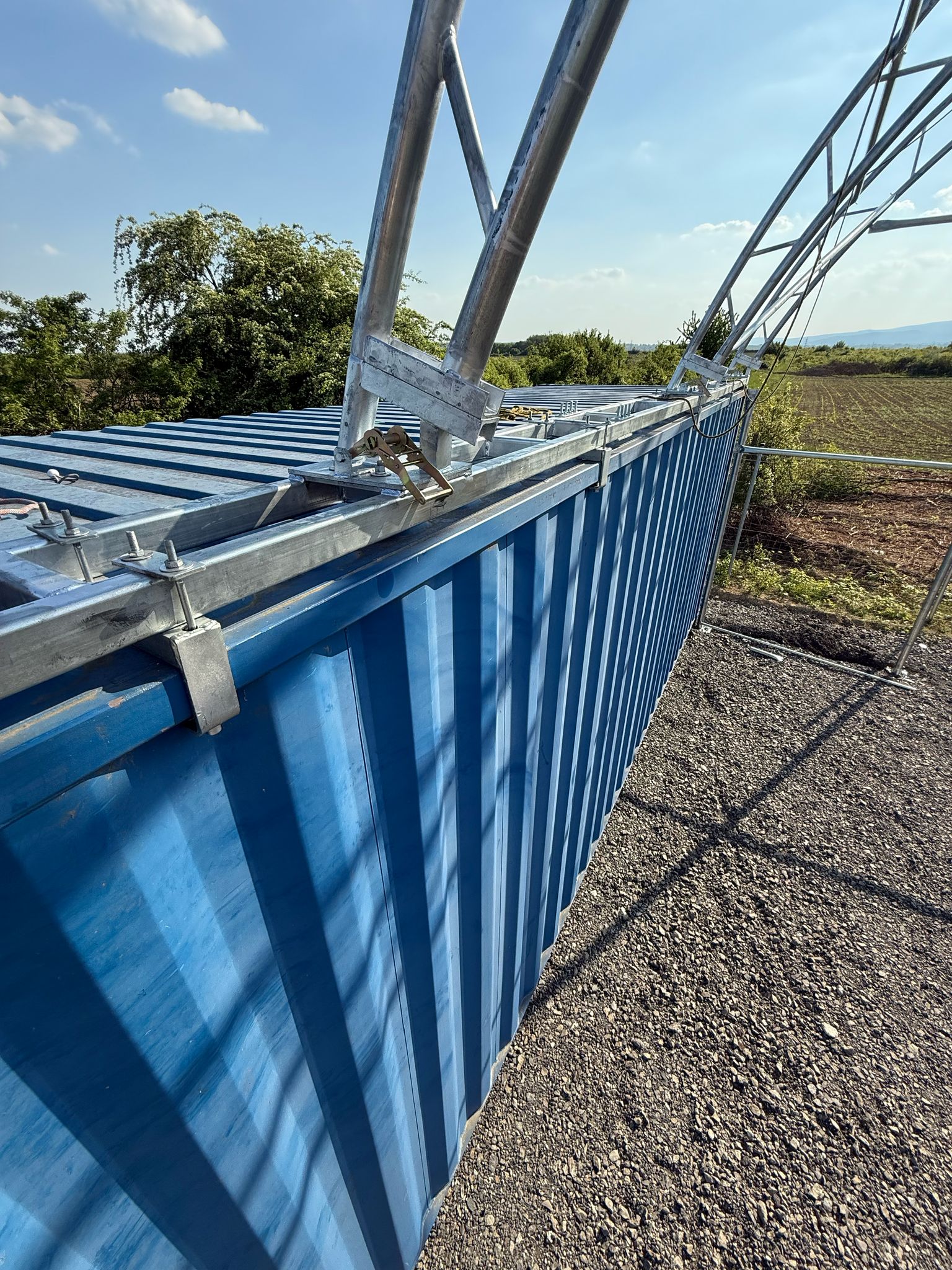 Shipping container shelter 18.35m x 12m x 6m - Image 13