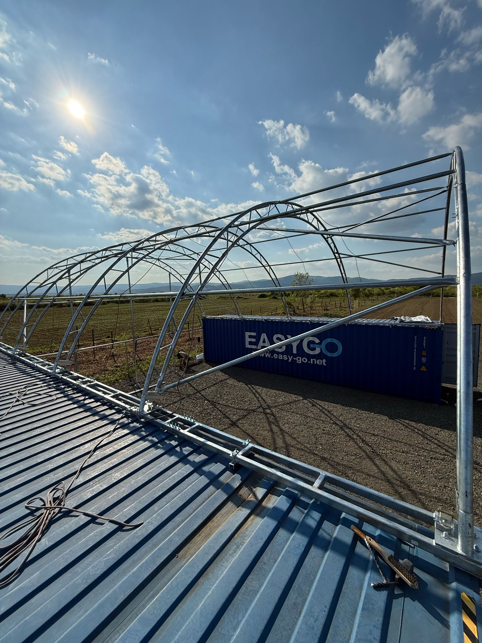 Shipping container shelter 18.35m x 12m x 6m - Image 10