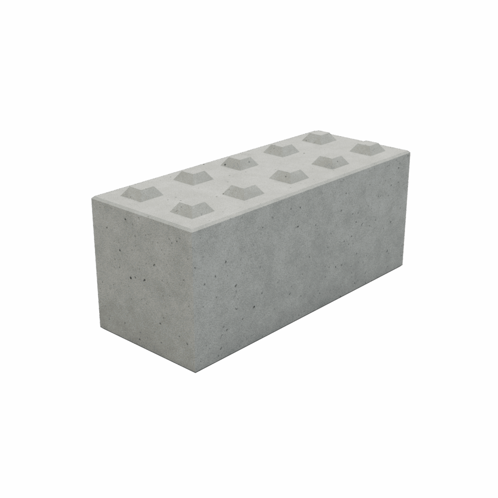 Betónový blok 60 cm x 150 cm x 60 cm