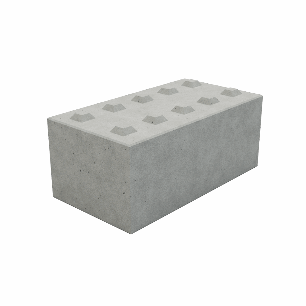 Betónový blok 80 cm x 150 cm x 60 cm